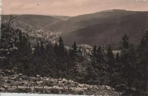 Altenberg-Kipsdorf - Blick vom Spitzberg - 1962