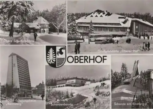 Oberhof - u.a. Schanzenbaude - 1980