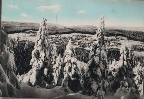 Goslar Hahnenklee - Bockswiese vom Bocksberg - 1971