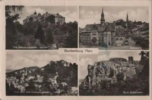 Blankenburg - u.a. SVA Genesungsheim - 1957