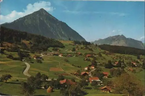 Schweiz - Krattigen - Schweiz - Niesen und Stockhorn