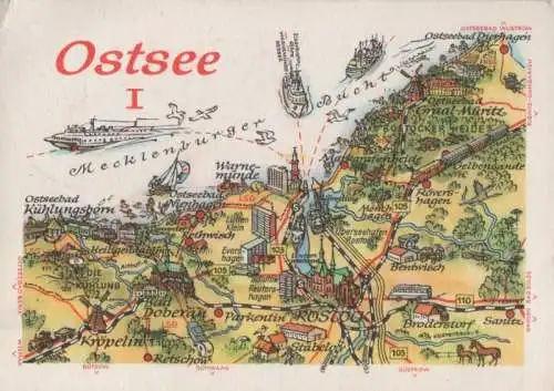 Ostsee - Übersichtskarte I - 1979