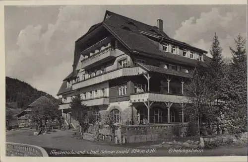 St. Blasien-Menzenschwand - Erholungsheim - ca. 1955