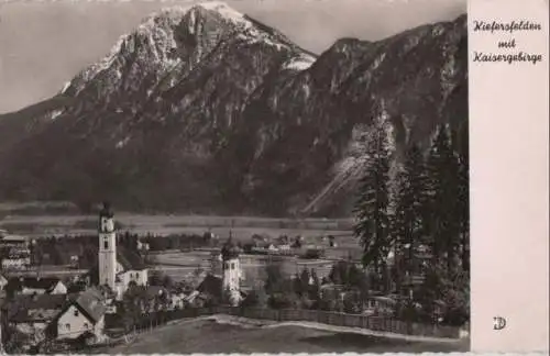 Kiefersfelden - mit Kaisergebirge - 1958