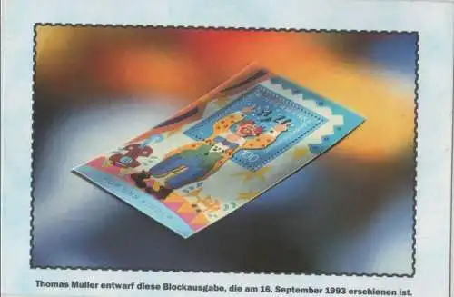 Blockausgabe 1993 Kindermarke