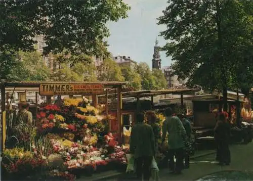 Niederlande - Niederlande - Amsterdam - Bloemenmarkt - ca. 1980