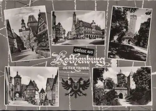 Rothenburg - mit 5 Bildern - ca. 1955