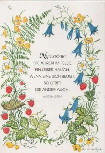 Sinnspruch Greif Sonderstempel