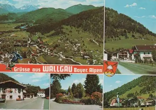 Wallgau - mit 5 Bildern - 1976