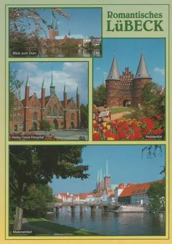 Lübeck - u.a. Blick zum Dom - ca. 1995