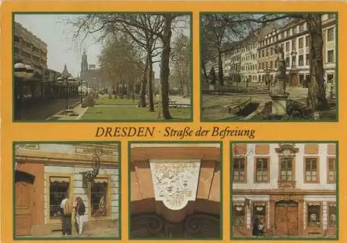 Dresden - Straße der Befreiung - 1990