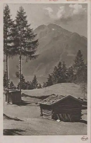 Hütte in den Bergen