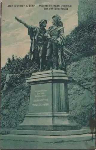 Bad Münster am Stein-Ebernburg - Hutten-Sikingen-Denkmal - 1927