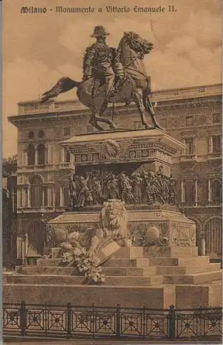 Italien - Italien - Mailand Milano - VittorioEmanuele II - 1909