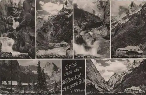 Höllental (Wetterstein) - u.a. Höllentalklamm - ca. 1960