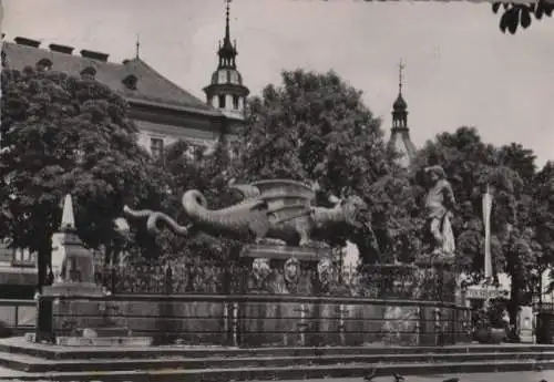 Österreich - Österreich - Klagenfurt - Lindwurmbrunnen - 1958