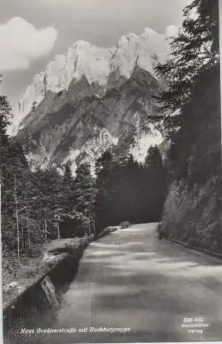 Österreich - Österreich - Neue Gesäusestraße mit Hochtorgruppe - ca. 1955