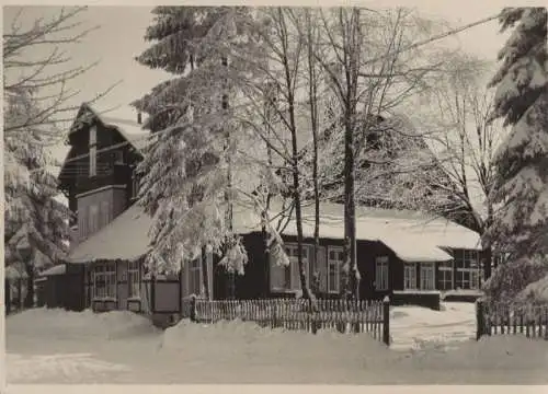 Altenberg-Waldidylle - HO-Gaststätte Erzgebirgsbaude