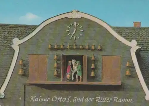 Goslar - Glockenspiel am Marktplatz - ca. 1970