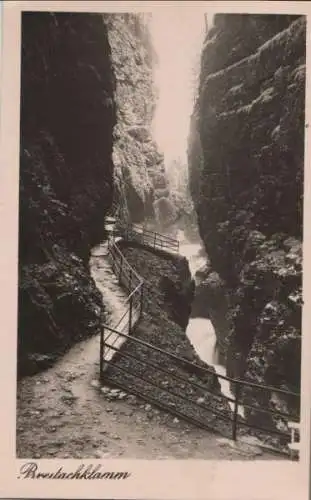 Breitachklamm - ca. 1950