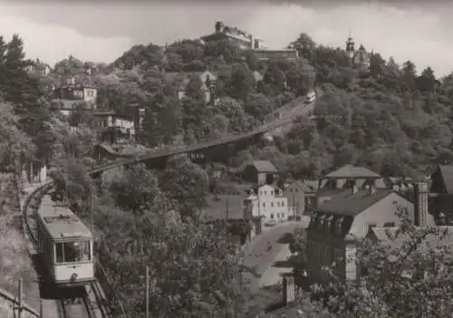 Dresden - Loschwitz, Blick zum Luisenhof - 1985