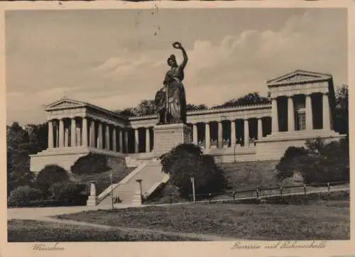 München - Bavaria und Ruhmeshalle - 1939