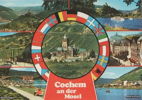 Cochem - u.a. Blick auf Cond - ca. 1980