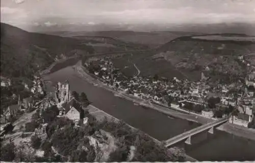 Traben-Trarbach - mit Ruine Grevenburg - 1960