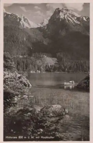 Hintersee - mit Hochkalter - 1952