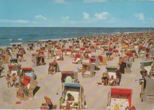 Sylt - Westerland Zentralstrand - 1972