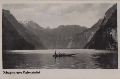 Königssee - vom Malerwinkel - ca. 1955