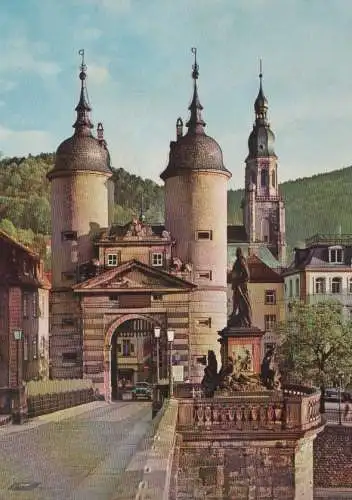 Heidelberg - Brückentor - ca. 1970