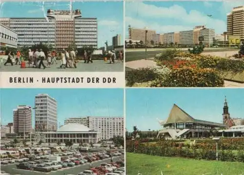 Berlin, Ostteil - u.a. Am Alexanderplatz - 1977