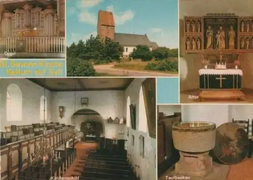 Sylt, Keitum - St. Severin-Kirche - 1980