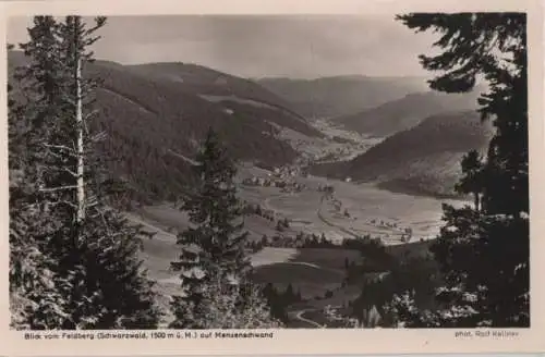 St. Blasien-Menzenschwand - Blick vom Feldberg - ca. 1955