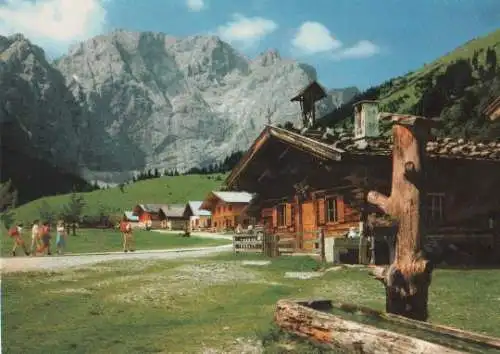 Österreich - Österreich - Eng-Alm - Eng-Almen am Ahornboden - 1980