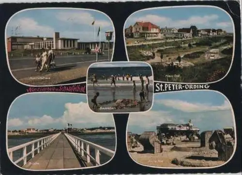 St. Peter-Ording - 5 Teilbilder - 1964