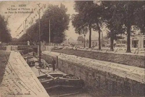 Frankreich - Reims - Frankreich - Le Canal