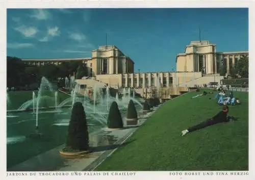 Frankreich - Paris - Frankreich - Jardins du Trocadero