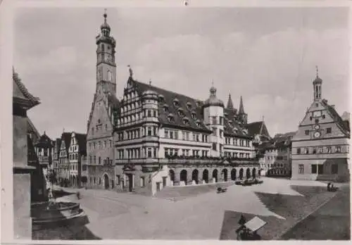 Rothenburg - Rathaus - ca. 1960