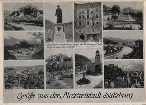 Österreich - Österreich - Salzburg - mit 10 Bildern - ca. 1955