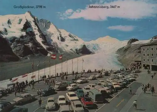 Österreich - Österreich - Großglockner-Hochalpenstraße - u.a. Parkplatz, Freiwandeck - ca. 1985