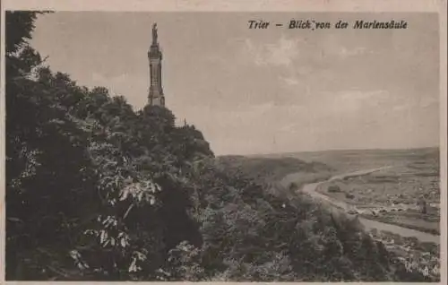 Trier - Blick von der Mariensäule - ca. 1940