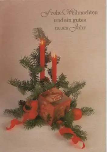 Frohe Weihnachten Kerzen