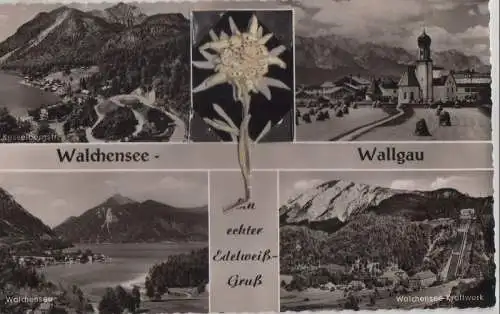 Wallgau - und Walchensee - 1958