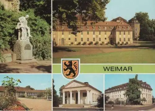 Weimar - u.a. Orangerie - 1984