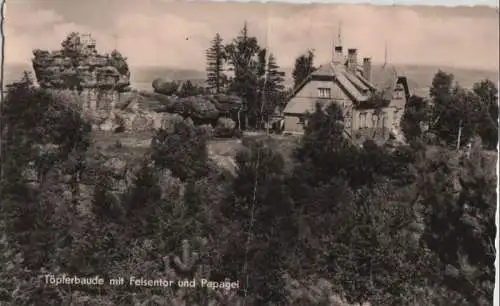 Zittauer Gebirge - Töpferbaude - 1959