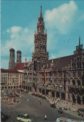 München - Rthaus und Frauenkirche - 1962