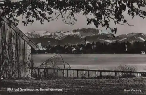 Seeshaupt - mit Benediktenwand - 1951