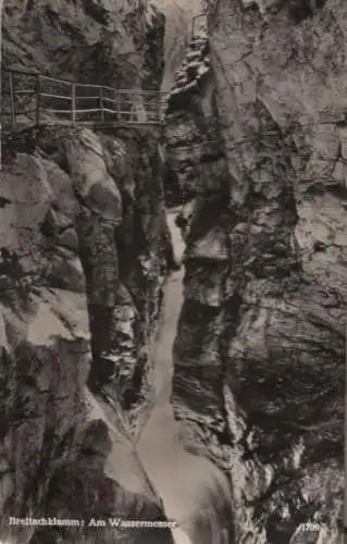 Breitachklamm - Am Wassermesser - 1959